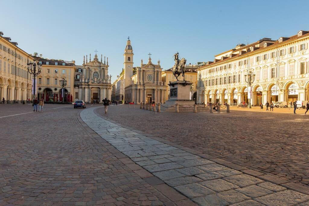 Splendido Appartamento In Piazza San Carlo ตูริน ภายนอก รูปภาพ